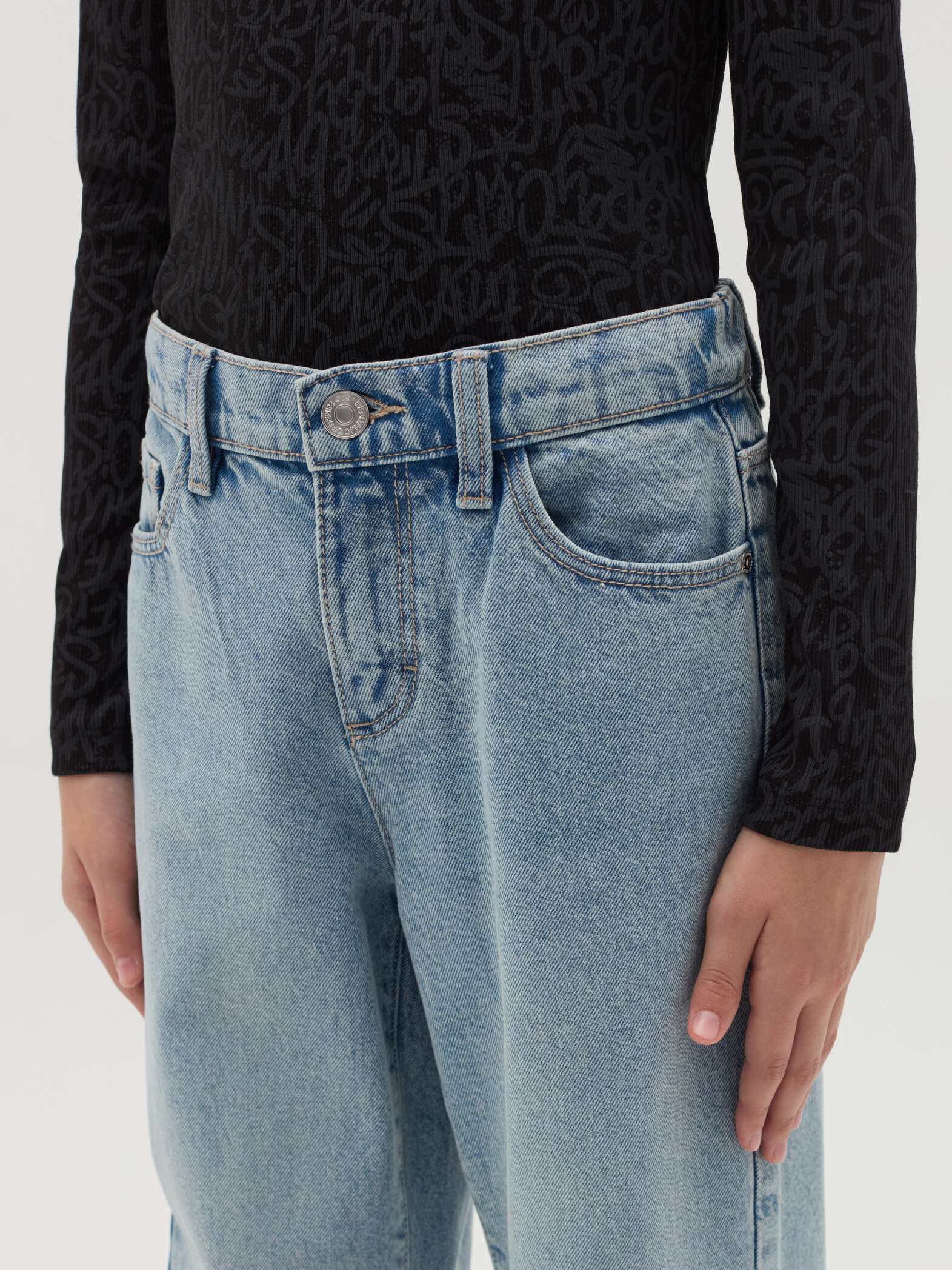 Short American Eagle femme 4 bleus coupés perles extensibles