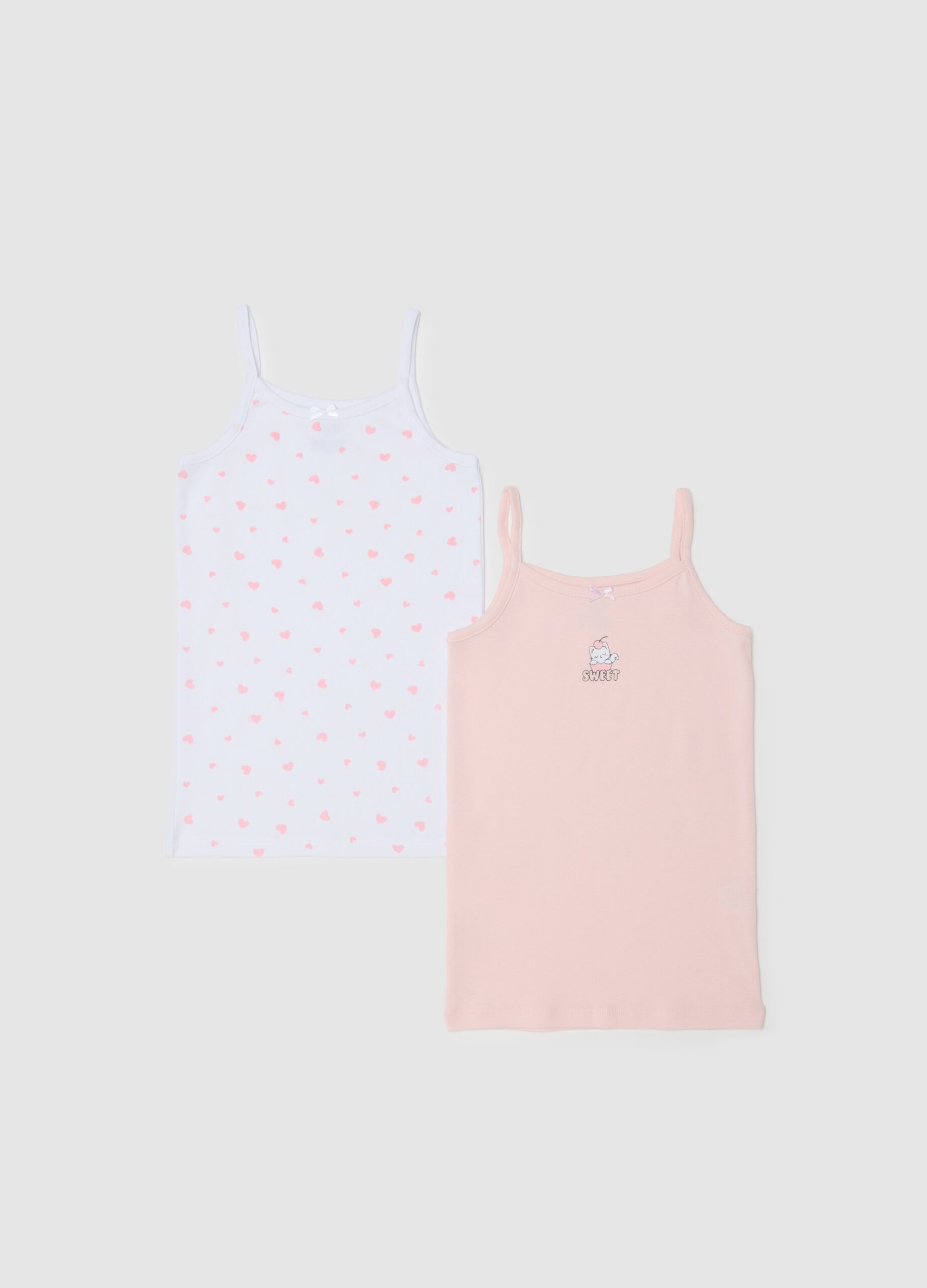 Tee Shirt Débardeur Enfant Fille Été 1-6 Ans Lapin Mignon - Gilet Sans Manches à Volants